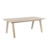 WEB EXCLUSIVE ABSOLUTE DINING TABLE OAK WHITE- 310CM