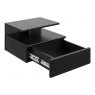 ARENA WALL BEDSIDE TABLE LACQUERED BLACK 3