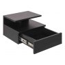 ARENA WALL BEDSIDE TABLE LACQUERED DARK GREY 3