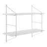 ATTUNE WALL UNIT SYSTEM 1 WHITE STAINED & WHITE