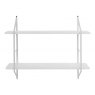 ATTUNE WALL UNIT SYSTEM 1 WHITE STAINED & WHITE 2