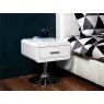 ANTHEM BED SIDE TABLE GLOSS WHITE